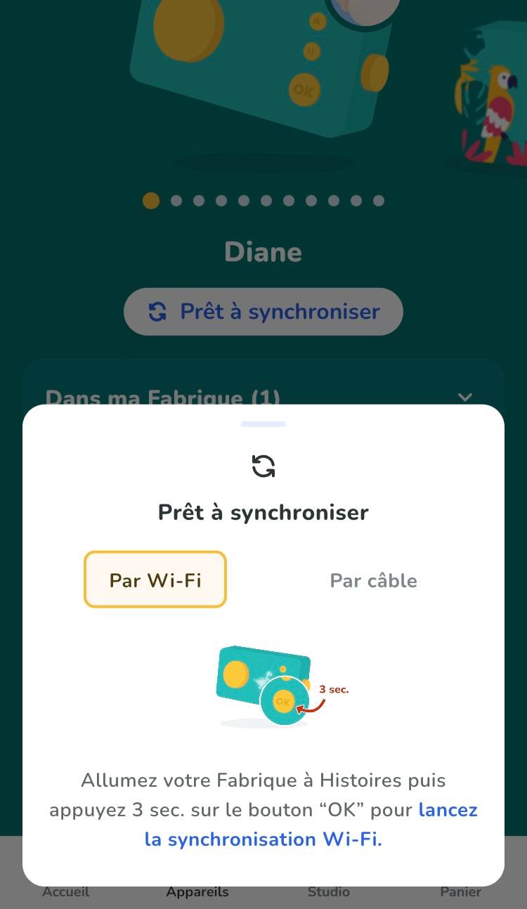 Lunii - Comment ajouter de nouveaux livres audio sur Ma Fabrique à  Histoires (modèle 3) via Wi-Fi ? 