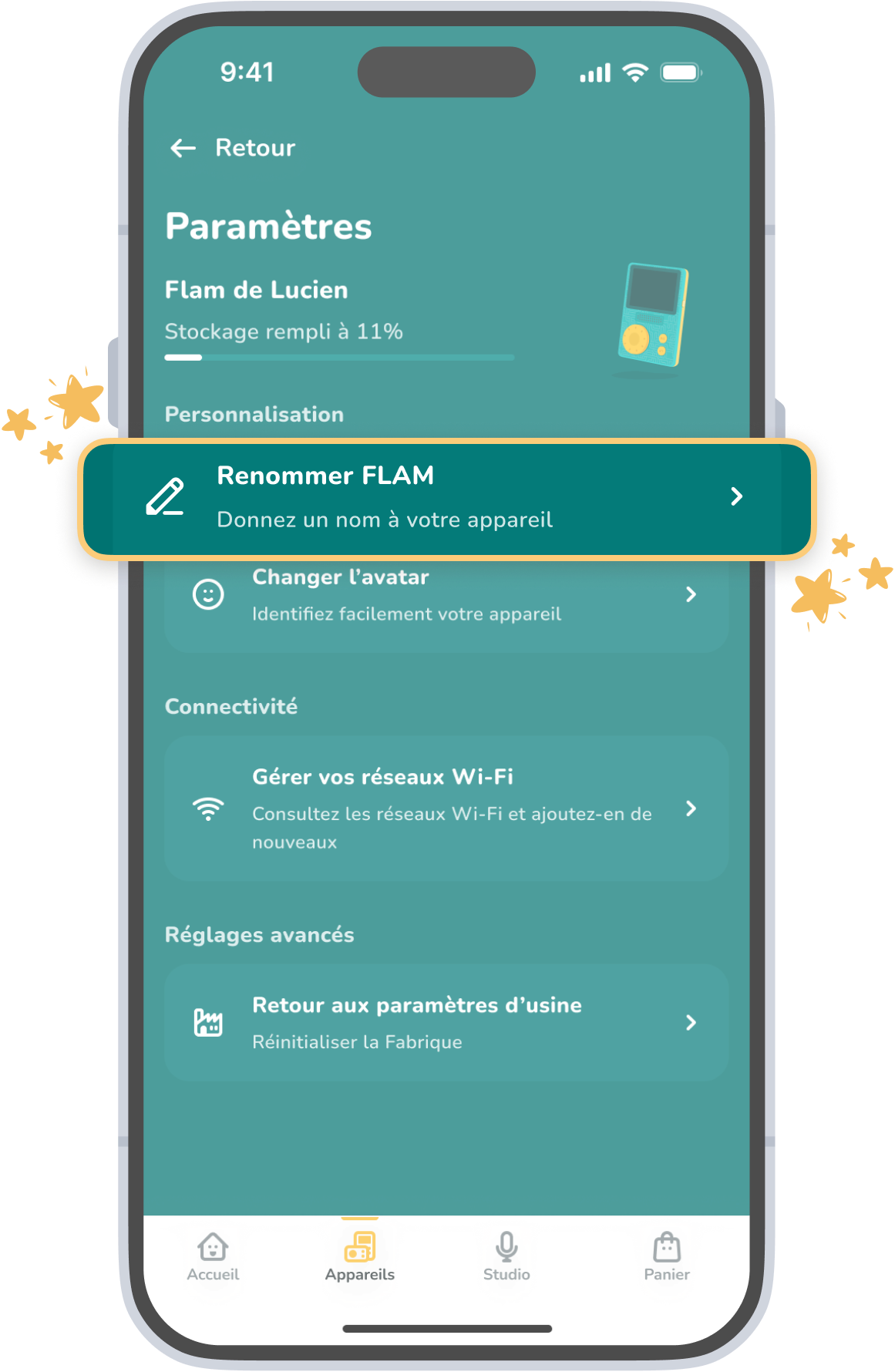 Comment personnaliser mon FLAM ? – Lunii