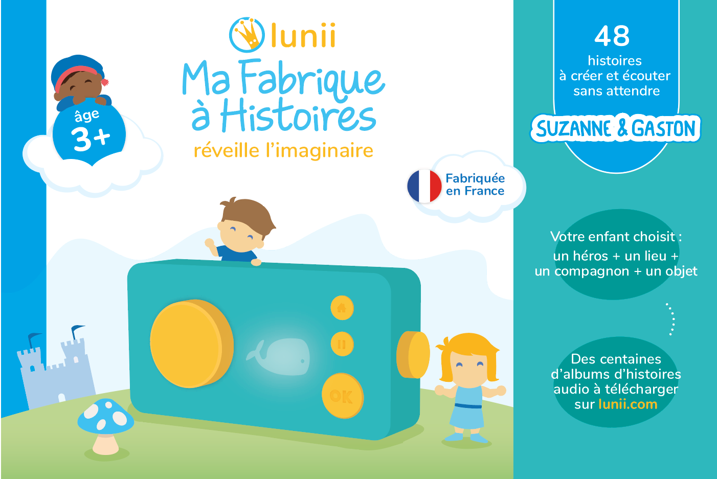 La Mia Fabbrica delle Storie per i bambini dai 3 anni e dai 5 anni : quali  sono le differenze ? – Lunii Italien